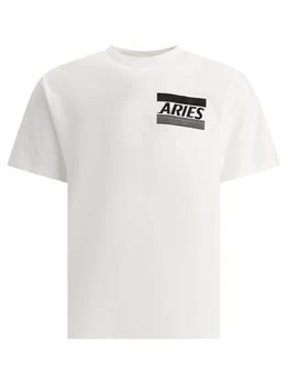 推荐Aries Credit Card Logo Printed Crewneck T-Shirt商品