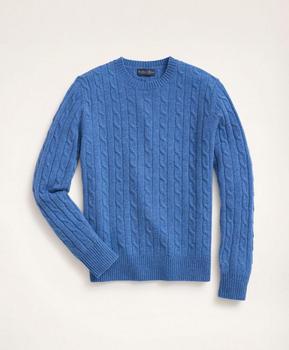 推荐Lambswool Cable Knit Sweater商品