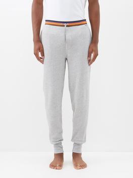 商品Paul Smith | Artist Stripe cotton-jersey pyjama trousers,商家MATCHESFASHION,价格¥614图片