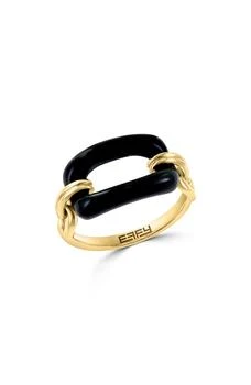 Effy | Onyx Link Ring,商家Nordstrom Rack,价格¥5594
