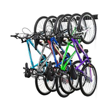 商品Raxgo | Garage Bike Rack Wall Mount Bicycle Storage Hanger with 6 Hooks,商家Macy's,价格¥430图片
