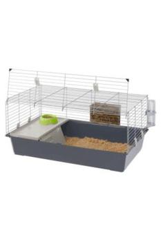 商品Ferplast Rabbit 100 Cage (Gray) (One Size)图片