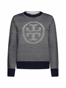 Tory Burch | Tory Burch Striped Knitted Jumper商品图片,6.8折起