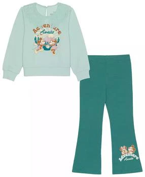 Disney | Toddler Girls Mickey & Minnie Mouse Adventure Awaits Long Sleeve 2pc Legging Set,商家Macy's,价格¥250