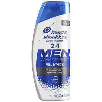 商品Head & Shoulders | Full and Thick Anti-Dandruff 2 in 1 Shampoo and Conditioner,商家Walgreens,价格¥63图片