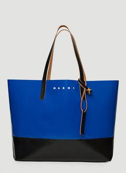 推荐Tribeca Vertical Shopping Tote Bag in Blue商品