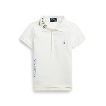 Ralph Lauren | Embroidered Stretch Mesh Polo Shirt (Little Kids)商品图片,8.4折