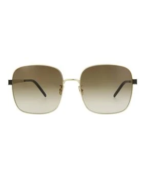Square/Rectangle-Frame Metal Sunglasses,价格$123.62