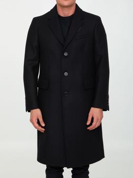 burberry大衣, Burberry | Black tailored coat商品图片 9.4折