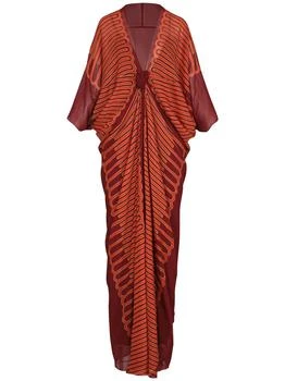 JOHANNA ORTIZ | Sensory Tapestry Viscose Long Dress,商家LUISAVIAROMA,价格¥8979