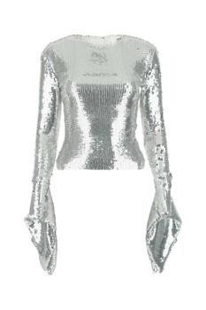 AMI | AMI Long Sleeved Sequin Embellished Top商品图片,5.9折