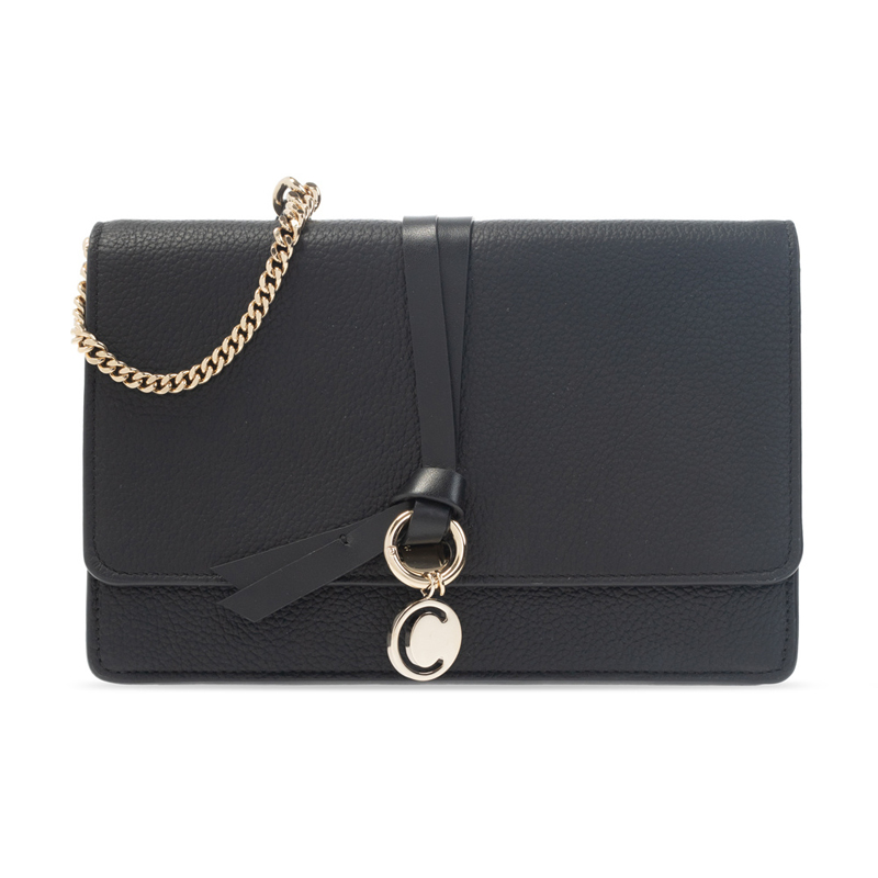 chloe c精选, Chloé | CHLOE' 女黑色女士手拿包 C21WP727-F57-001商品图片 独家减免邮费