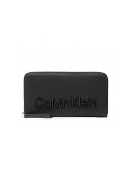 ck包正品, Calvin Klein | Large Women's Wallet Calvin KleinportFoglio Resort Z/A LG K60K609705 BAX商品图片 
