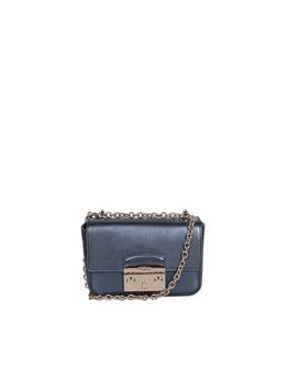 推荐Metropolis Mini Blue Bag By Furla商品