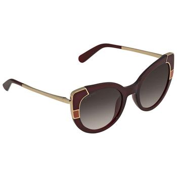 推荐Salvatore Ferragamo Cat Eye Ladies Sunglasses SF890S 613 52商品