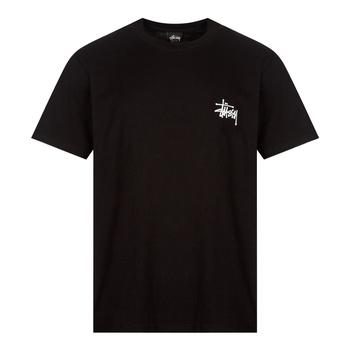 女装stussy短袖, STUSSY | Stussy Basic T-Shirt - Black商品图片 