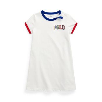 商品Little Girls Logo Jersey T-shirt Dress,商家Macy's,价格¥198图片