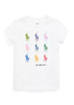 推荐Girls 4-6x Logo Cotton Jersey Graphic T-Shirt商品