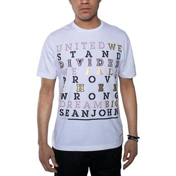 推荐Sean John Mens Big & Tall United We Stand Cotton Slogan Graphic T-Shirt商品