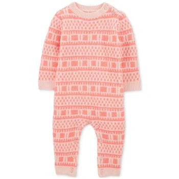 Carter's | Baby Girls Sweater-Knit Jumpsuit 5折×额外8.5折, 独家减免邮费, 额外八五折