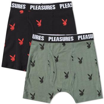 商品PLEASURES Playboy Boxer Brief - 2 Pack,商家END. Clothing,价格¥403图片