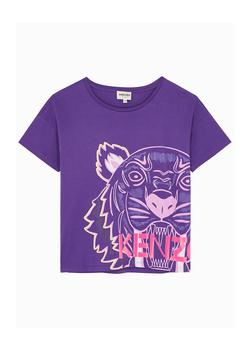 推荐KIDS Tiger-print cotton T-shirt (6-12 years)商品