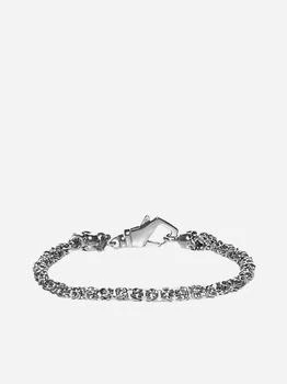 推荐Byzantine Chain with Skull silver bracelet商品