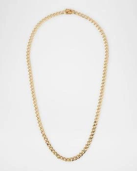 Sydney Evan | Men's 14K Yellow Gold Curb Link Chain Necklace, 22"L,商家Neiman Marcus,价格¥54660