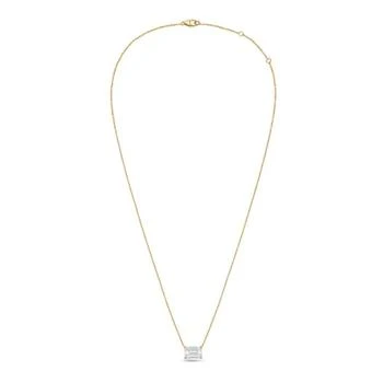 Diana M Jewels | Diana M Jewels - Women's Diamond Solitaire Emerald Cut Pendant,商家ELITE FINDS,价格¥20164