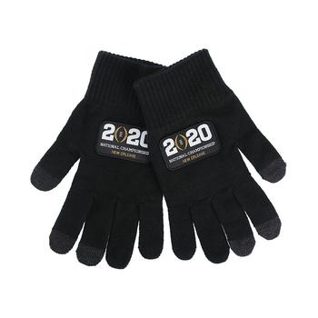 商品LogoFit | Men's Black 2020 College Football Playoff National Championship Event Knit Gloves,商家Macy's,价格¥223图片