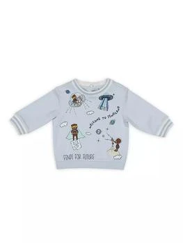 Fendi | Baby Girl's Teddy Bear Print Sweatshirt 