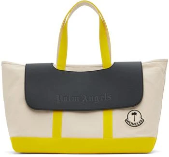 Moncler | Moncler x Palm Angels Off-White Canvas Tote 独家减免邮费