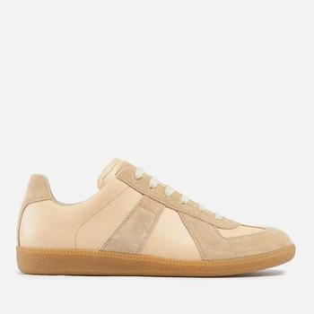 推荐Maison Margiela Replica Suede and Leather Trainers商品