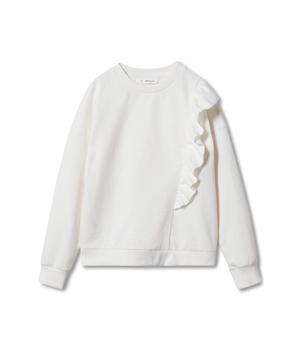 商品Mango | Frill Sweatshirt (Little Kids/Big Kids),商家Zappos,价格¥204图片