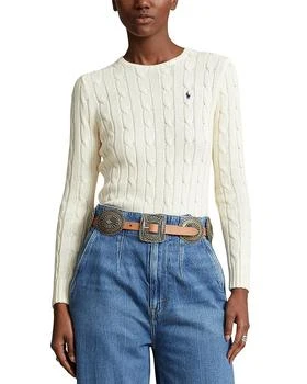 Ralph Lauren | Cotton Cable Knit Sweater,商家Bloomingdale's,价格¥1157