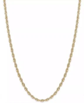 Macy's | Rope Chain 16" Necklace (1-3/4mm) in 14k Yellow Gold,商家Macy's,价格¥1122