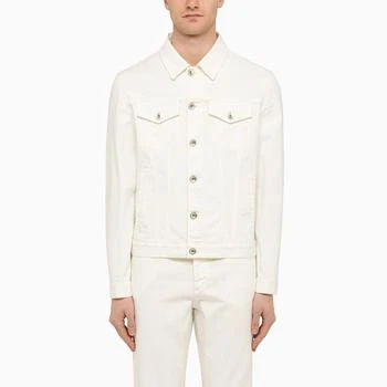 Brunello Cucinelli | White denim jacket,商家The Double F,价格¥12839