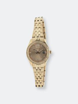 推荐Fossil Women's Scarlette Micro Dress Watch Rose-Gold ONE SIZE商品