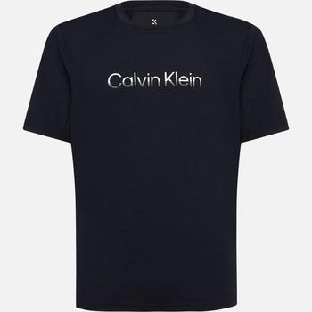 推荐Calvin Klein Performance Men's Logo T-Shirt - CK Black - S商品