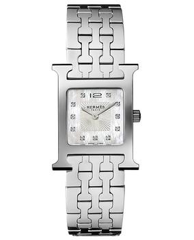Hermes | Hermes H Hour Quartz 21mm Diamond Dial Women's Watch 036745WW00商品图片,8.2折