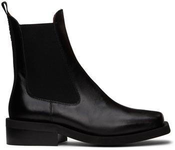 推荐Black Square Toe Chelsea Boots商品