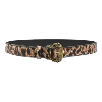 Leather Belt Baroque Buckle h.