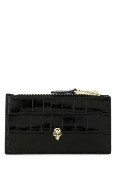 Alexander McQueen | Alexander McQueen Small Leather Goods in Black,商家Modayn,价格¥1659