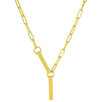 And Now This | Bar Pendant Necklace in 18K Gold Plated Brass,商家Macy's,价格¥447