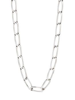 商品Emanuele Bicocchi | Sterling Silver Square-Link Chain Necklace,商家Saks Fifth Avenue,价格¥2968图片