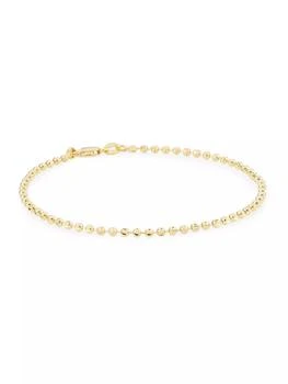 Saks Fifth Avenue Collection | 14K Gold Bead Chain Bracelet,商家Saks Fifth Avenue,价格¥4197