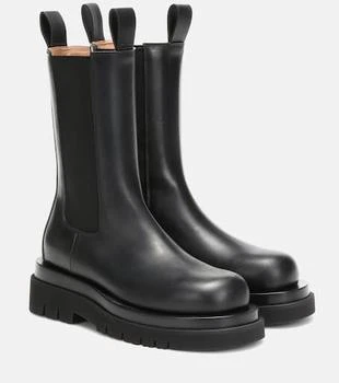 推荐Lug leather ankle boots商品
