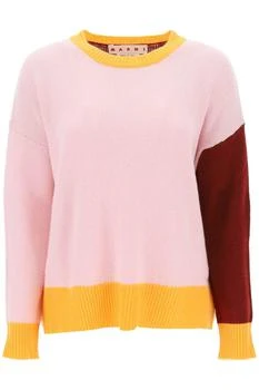 推荐Colorblocked cashmere sweater商品