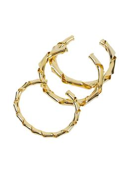 ROSANTICA, ROSANTICA | Mamba Goldtone Three-Piece Cuff Bracelet Set商品图片 