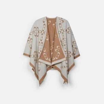 Coach Outlet COACH Signature Poncho
